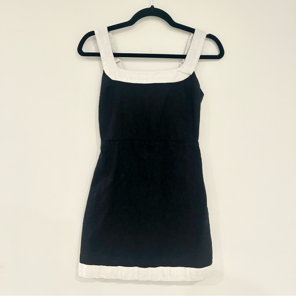 Abercrombie and Fitch Linen Blend Wide Strap Dress Size XS - Picture 2 of 6